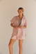 Linen suit pink